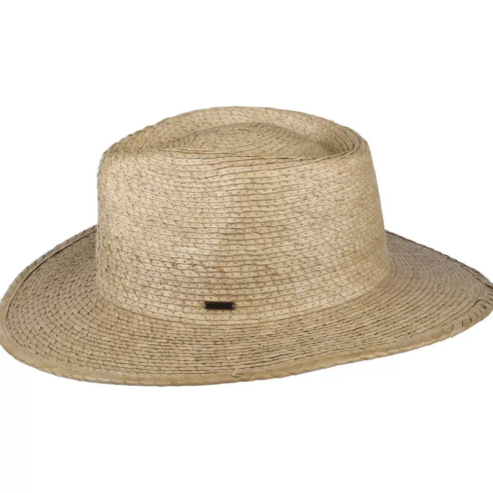 Chapeaux Trilby | Chapeaux Fedora^Brixton Chapeau Fedora en Paille Marcos naturel