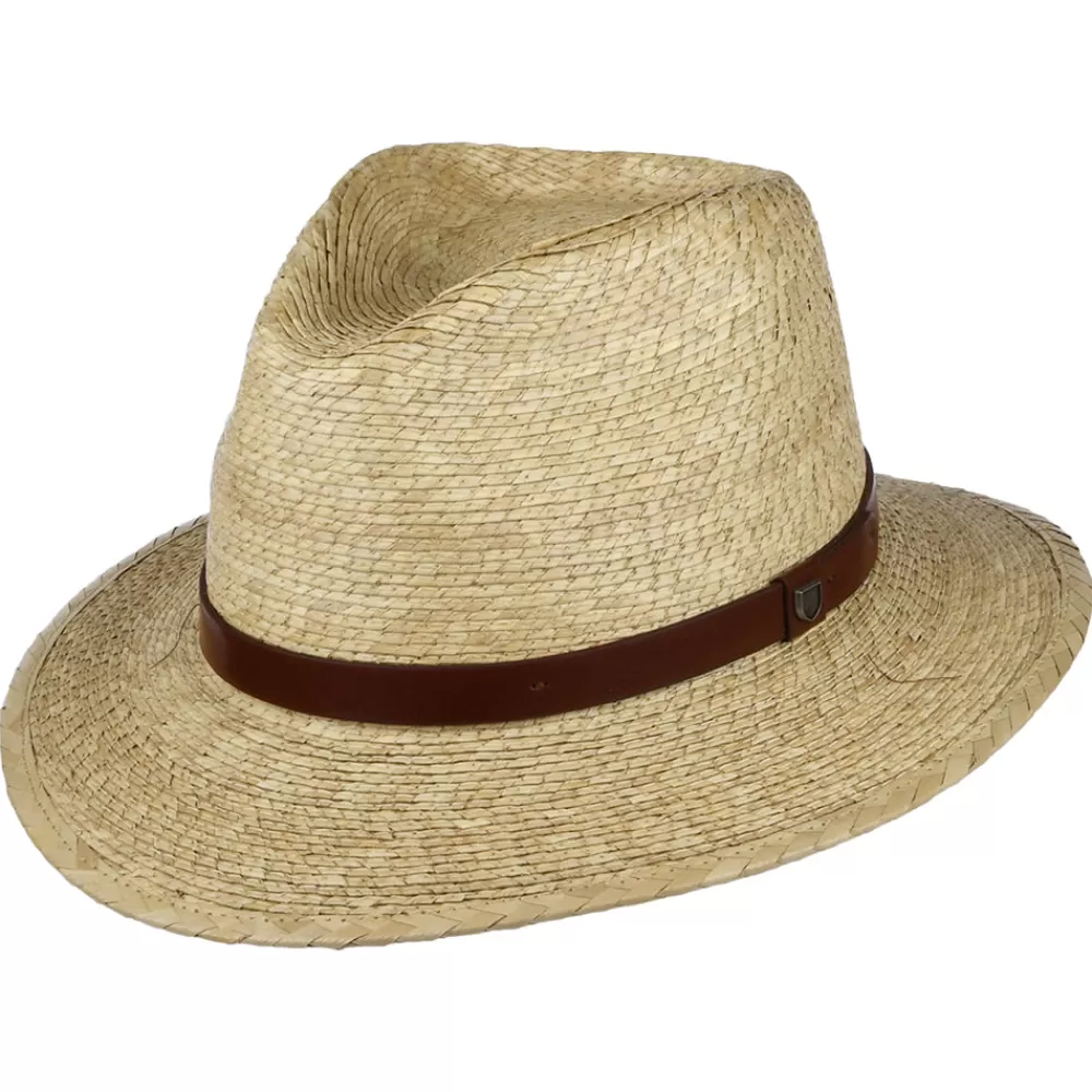 Chapeaux Trilby | Chapeaux Fedora^Brixton Chapeau Fedora en Paille Messer naturel