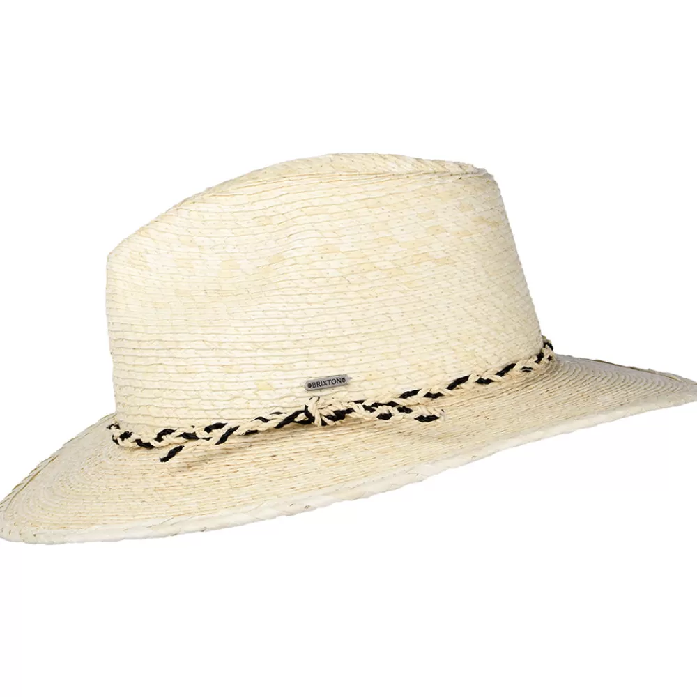 Chapeaux Trilby | Chapeaux Fedora^Brixton Chapeau Fedora en Paille Messer Western naturel