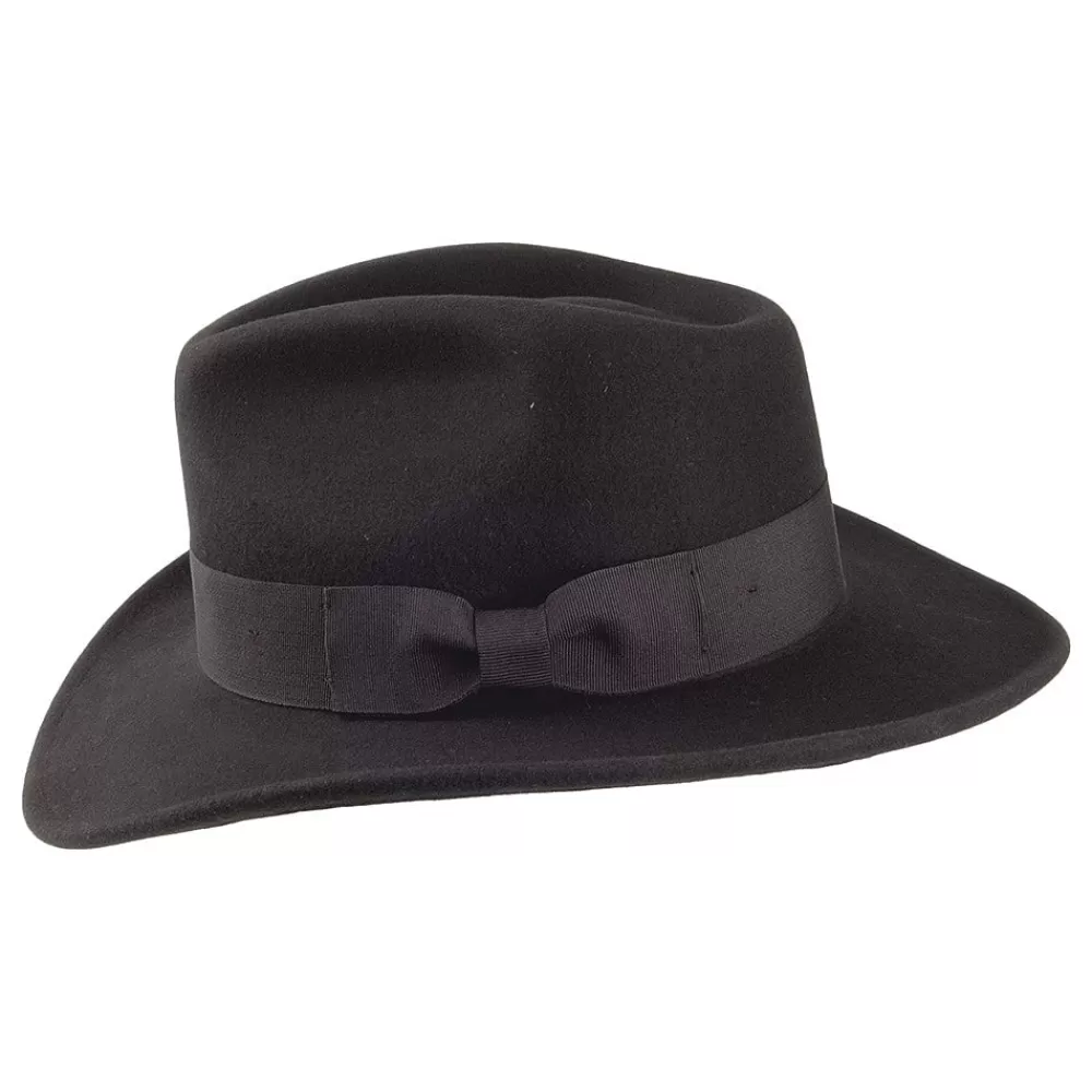 Chapeaux Trilby | Chapeaux Fedora^Jaxon & James Chapeau Fedora Ford noir JAXON & JAMES