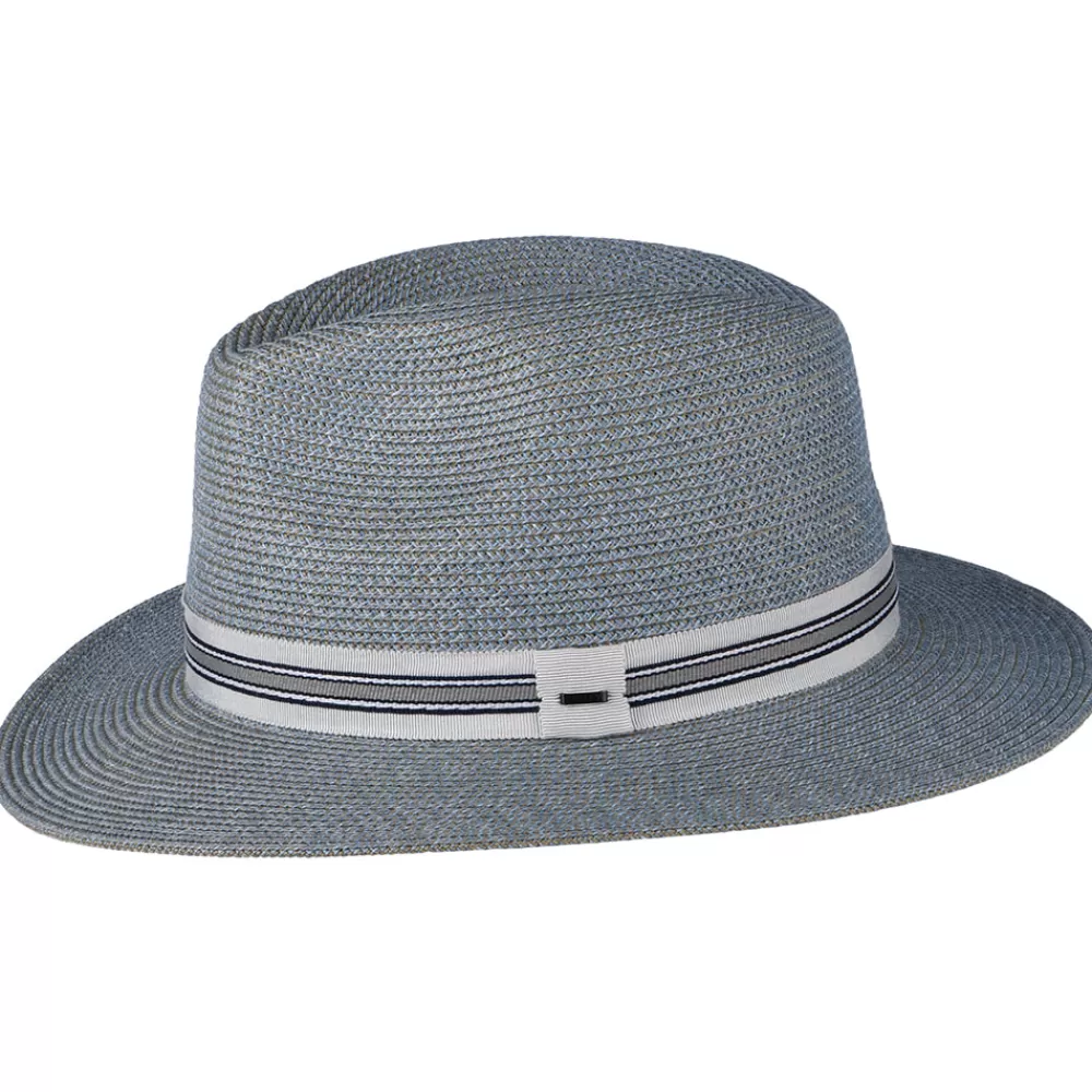 Chapeaux Trilby | Chapeaux Fedora^Bailey Chapeau Fedora Hester bleu clair