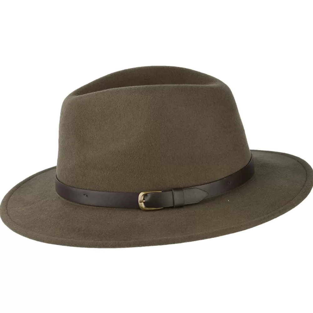 Chapeaux Trilby | Chapeaux Fedora^Failsworth Chapeau Fedora Hydrofuge Adventurer olive