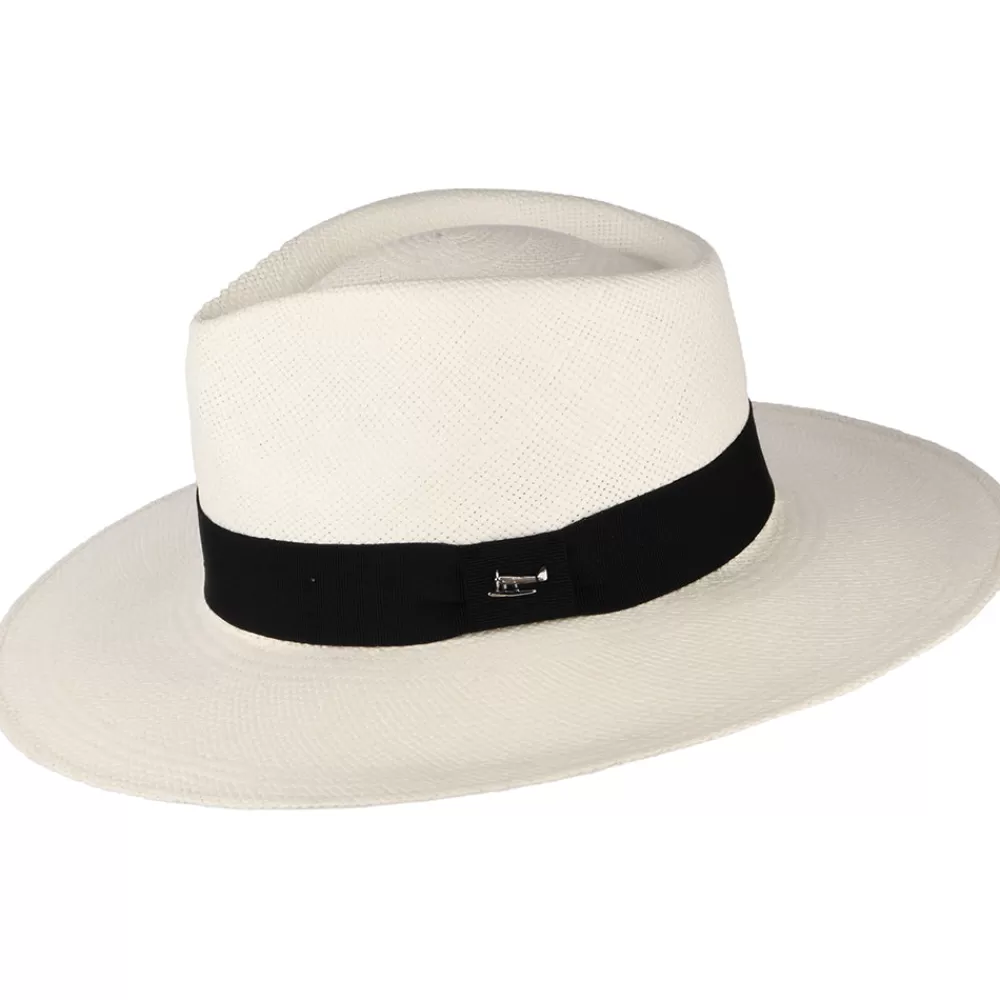 Chapeaux Trilby | Chapeaux Fedora^Whiteley Chapeau Fedora Panama Aintree décoloré