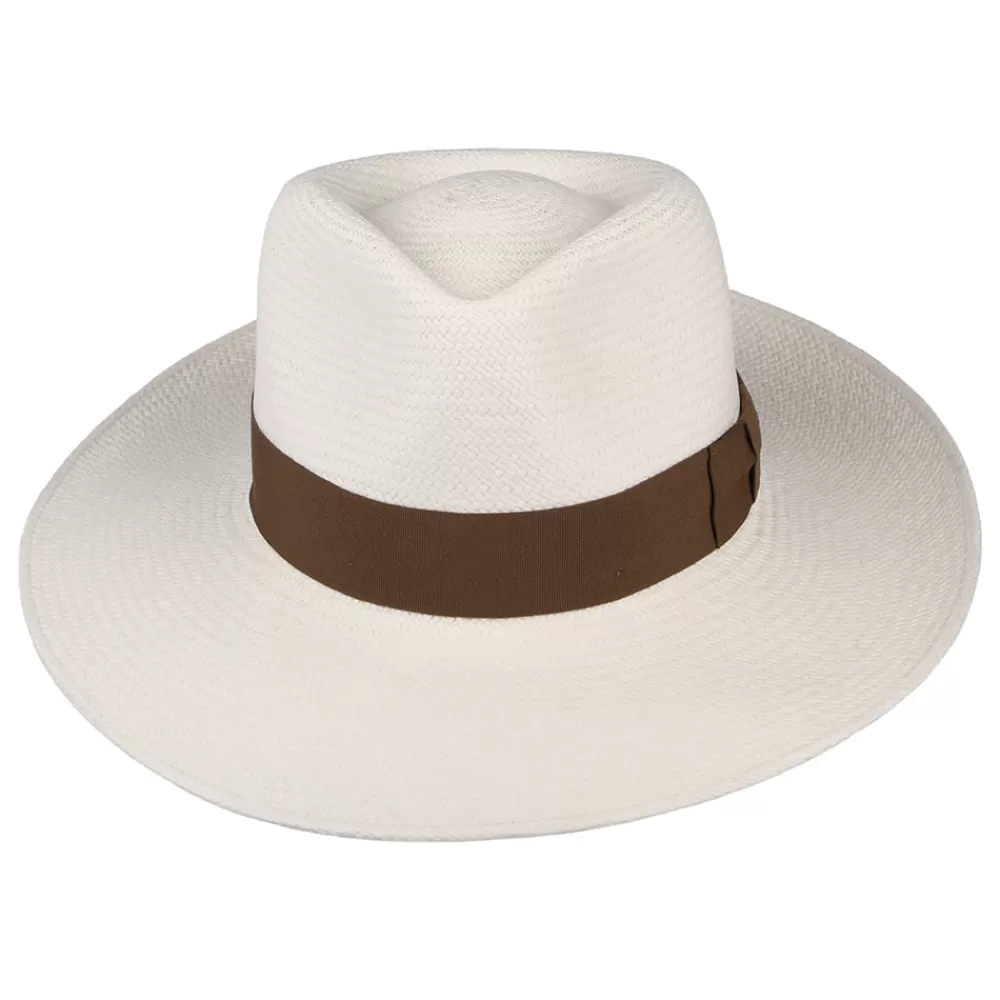 Chapeaux Trilby | Chapeaux Fedora^Failsworth Chapeau Fedora Panama Chatsworth décoloré-taupe