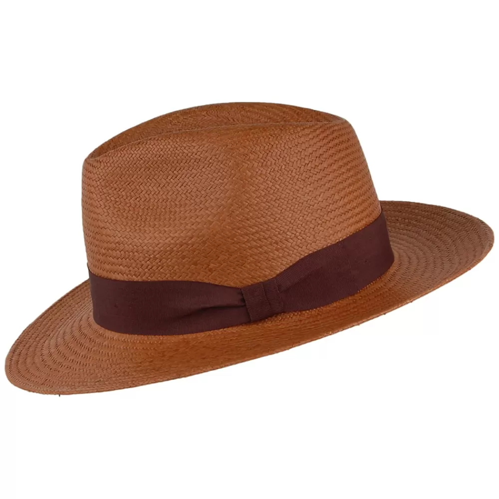 Chapeaux Trilby | Chapeaux Fedora^Failsworth Chapeau Fedora Panama tabac