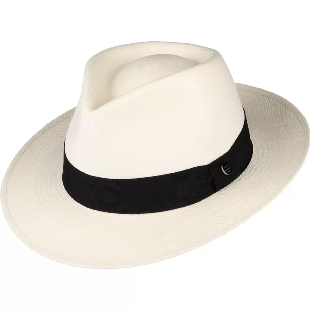 Chapeaux Trilby | Chapeaux Fedora^City Sport Chapeau Fedora Panama Teardrop décoloré