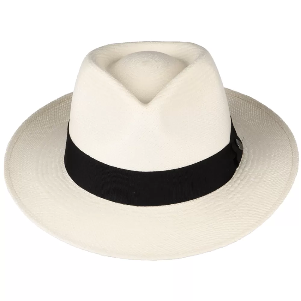 Chapeaux Trilby | Chapeaux Fedora^City Sport Chapeau Fedora Panama Teardrop décoloré