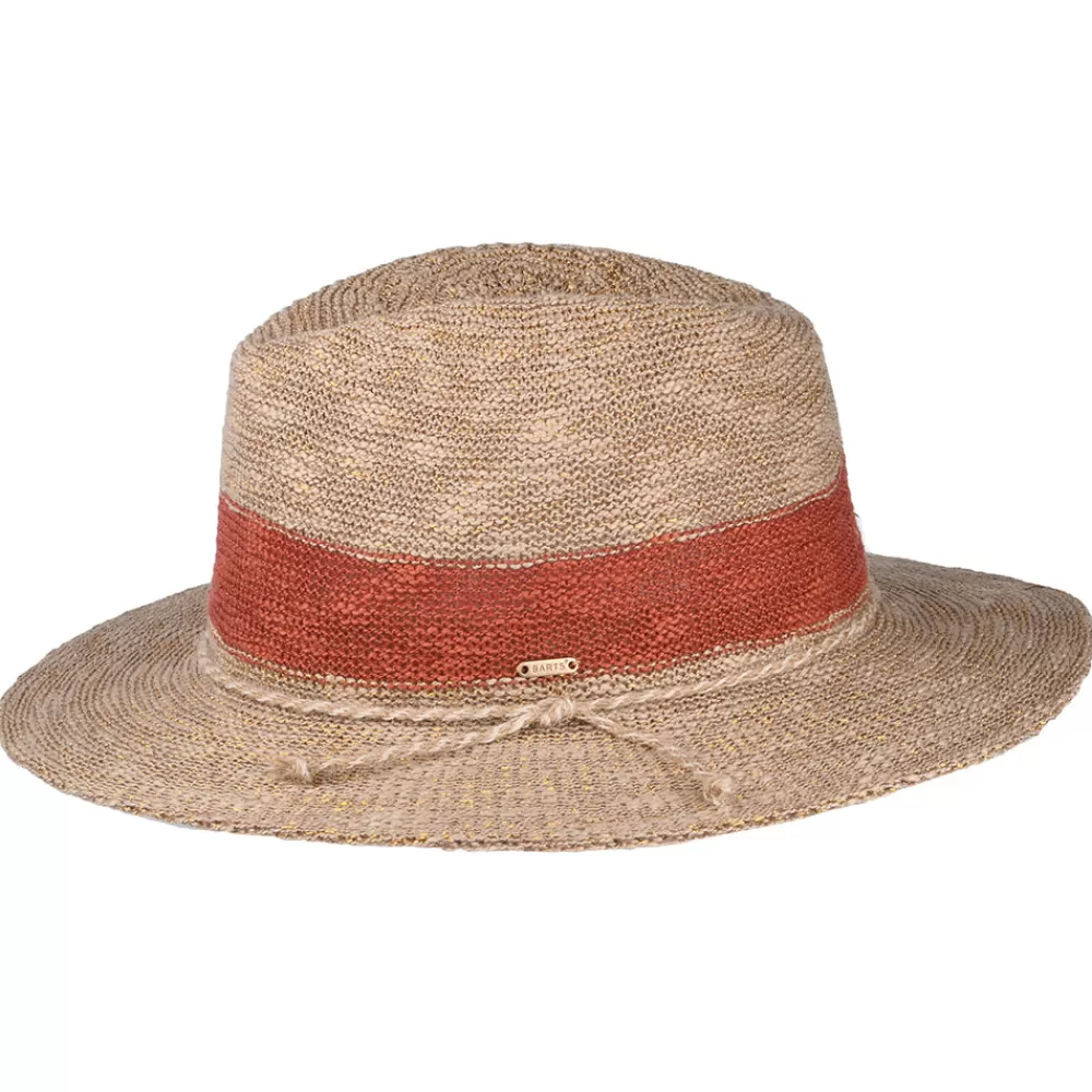 Chapeaux Trilby | Chapeaux Fedora^Barts Chapeau Fedora Ponui marron clair-gingembre