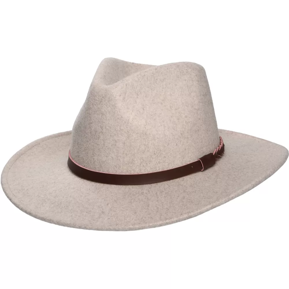 Chapeaux Trilby | Chapeaux Fedora^Scala Chapeau Fedora Safari Provato Knit Jolene taupe