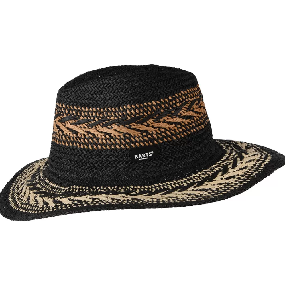 Chapeaux Trilby | Chapeaux Fedora^Barts Chapeau Fedora Été Caledona noir