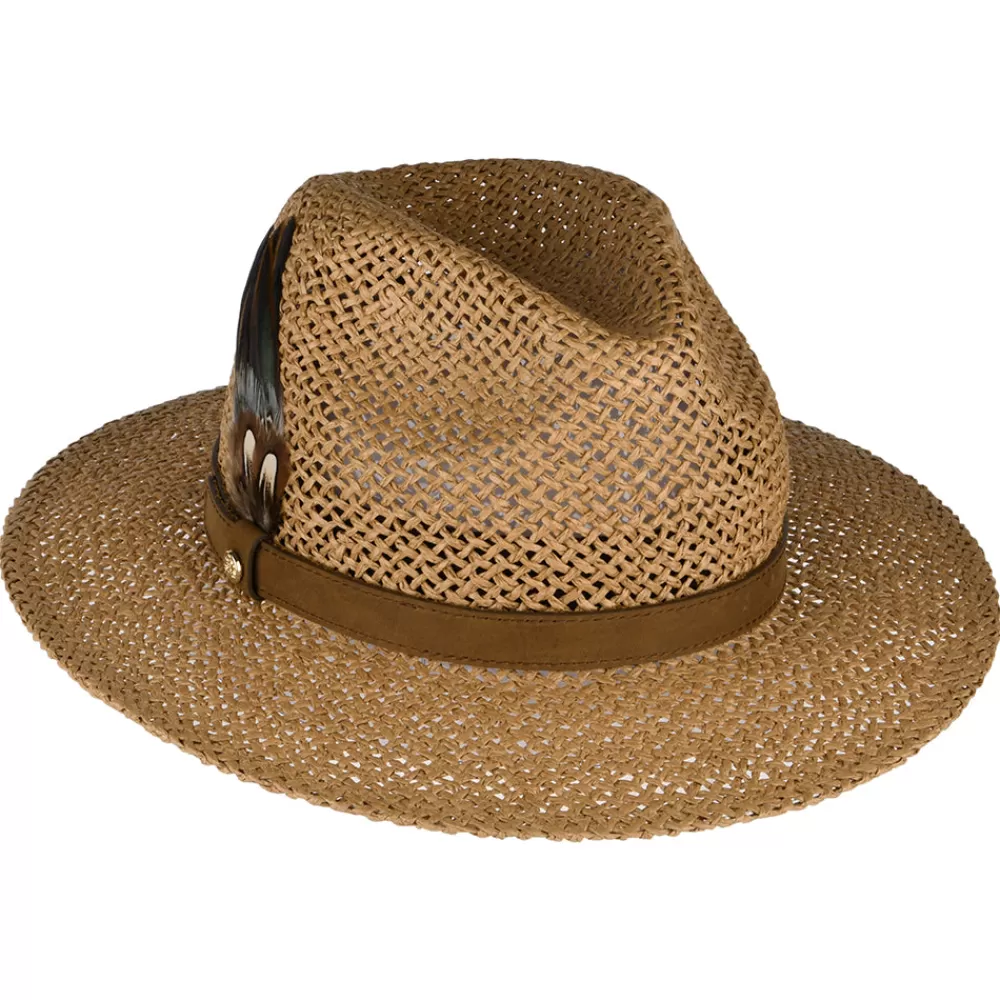 Chapeaux Trilby | Chapeaux Fedora^Failsworth Chapeau Fedora Été Tatton beige sable