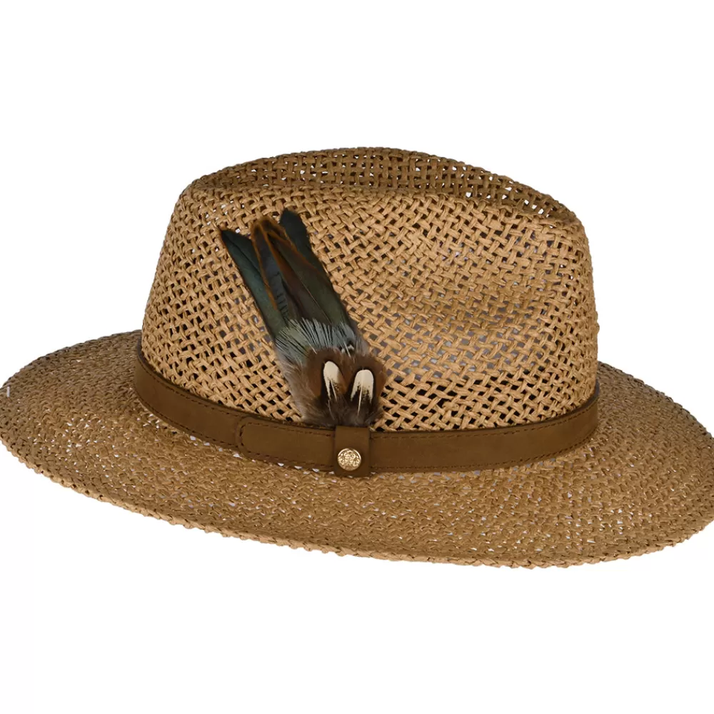 Chapeaux Trilby | Chapeaux Fedora^Failsworth Chapeau Fedora Été Tatton beige sable