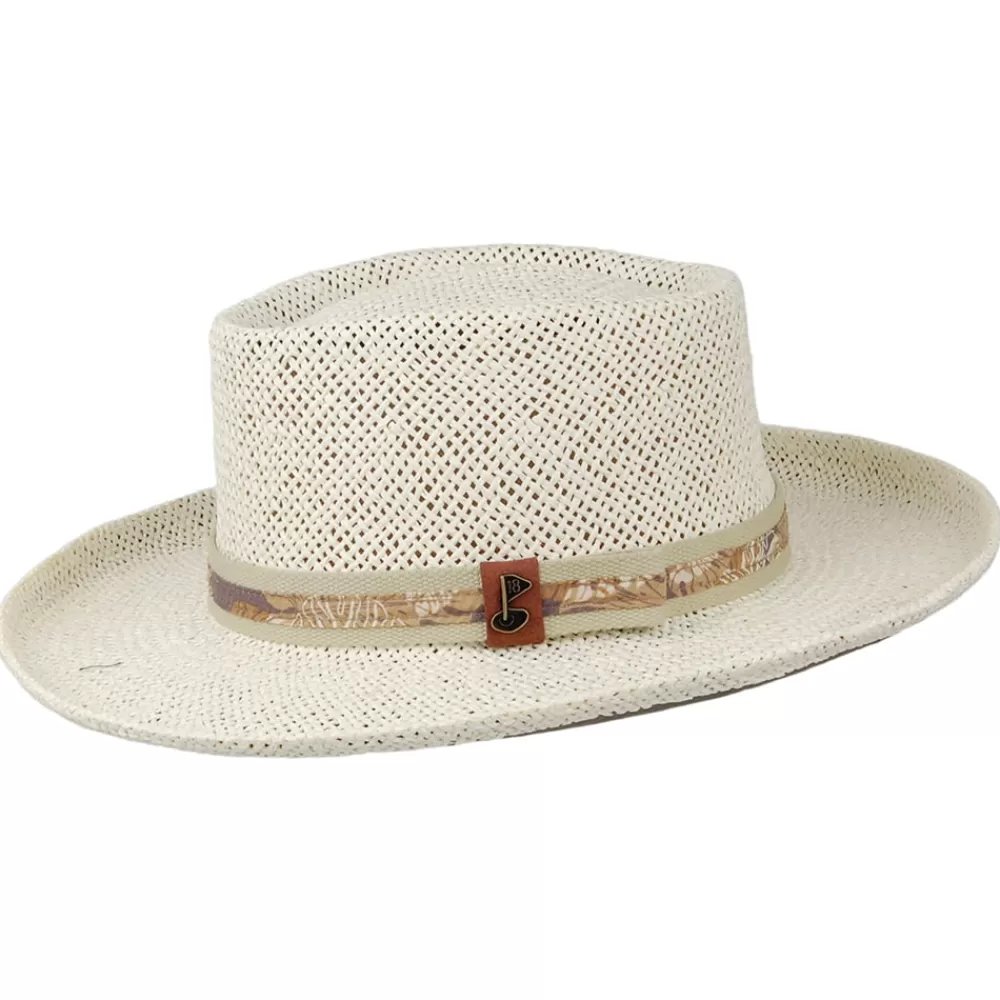 Chapeaux Été | Chapeaux De Paille^Scala Chapeau Gambler de Golf en Paille naturel