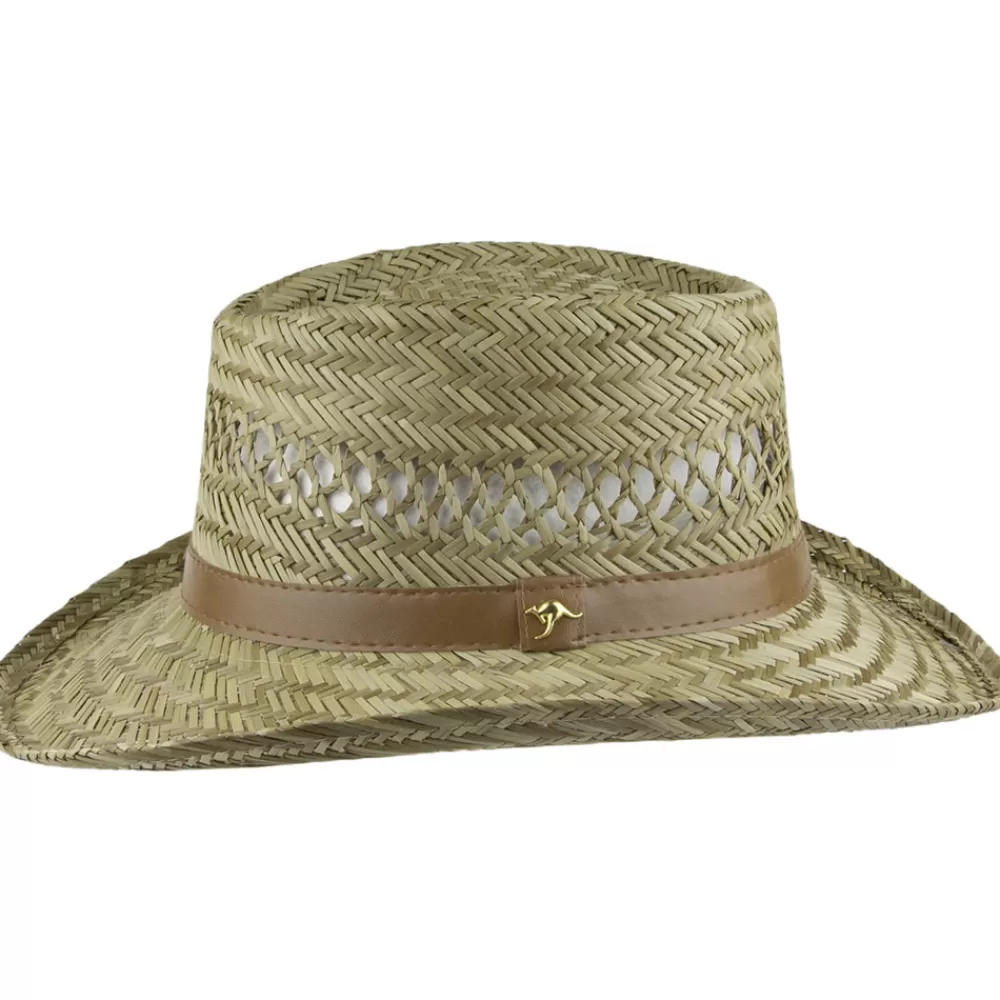 Chapeaux Été | Chapeaux De Paille^Dorfman Pacific Chapeau Gambler en Paille Rush naturel