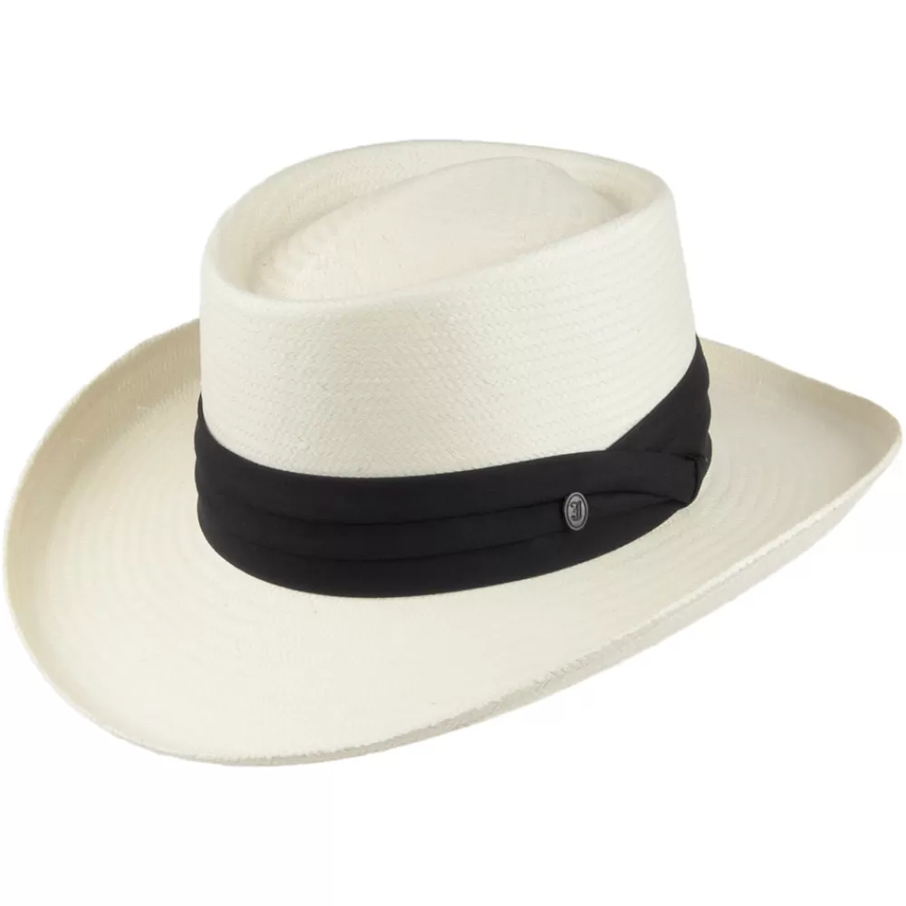 Chapeaux Été | Chapeaux De Paille^Jaxon & James Chapeau Gambler en Paille Toyo Ivory naturel JAXON & JAMES
