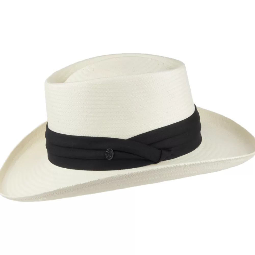 Chapeaux Été | Chapeaux De Paille^Jaxon & James Chapeau Gambler en Paille Toyo Ivory naturel JAXON & JAMES
