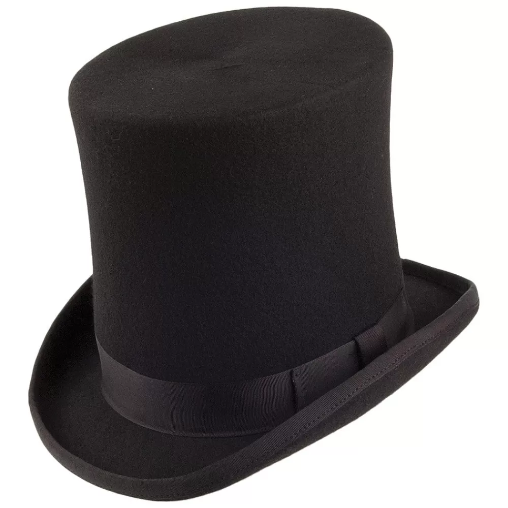 Hauts De Forme | Chapeaux Homme^Denton Chapeau Haut de Forme Stove Pipe noir