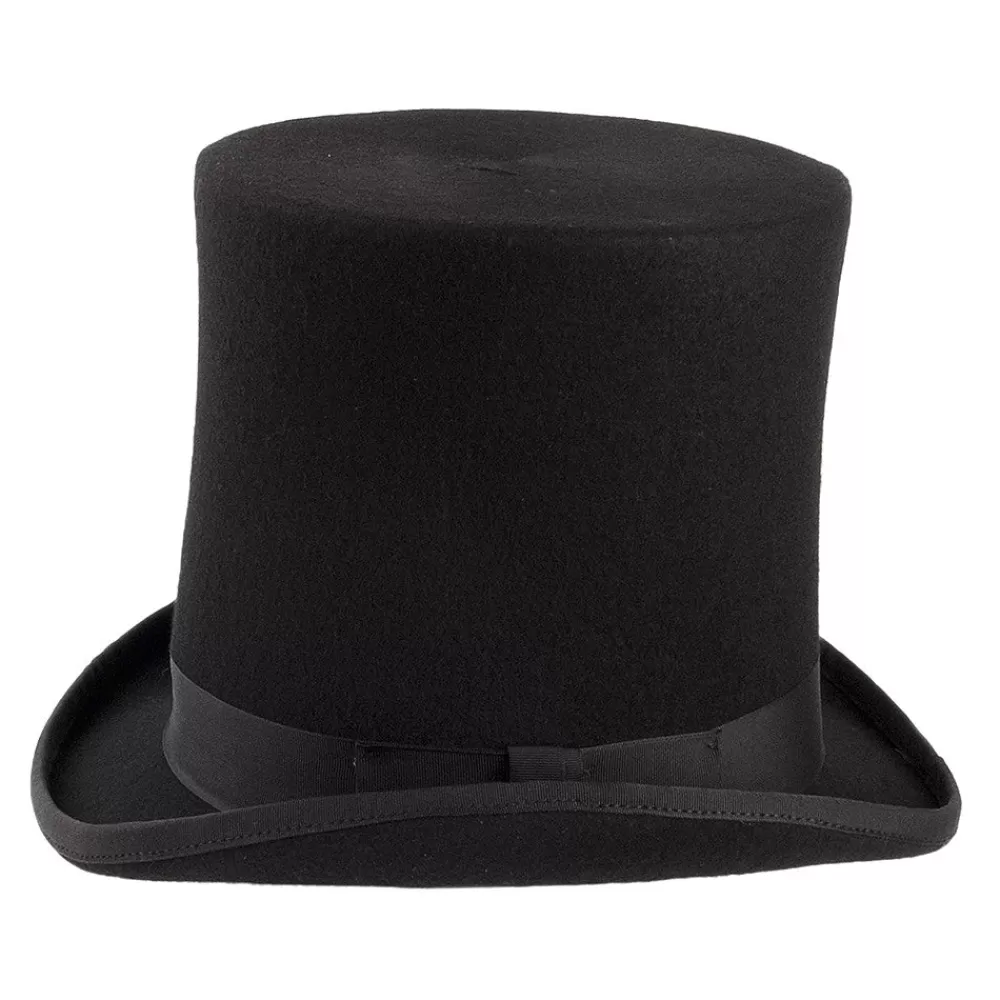 Hauts De Forme | Chapeaux Homme^Denton Chapeau Haut de Forme Stove Pipe noir