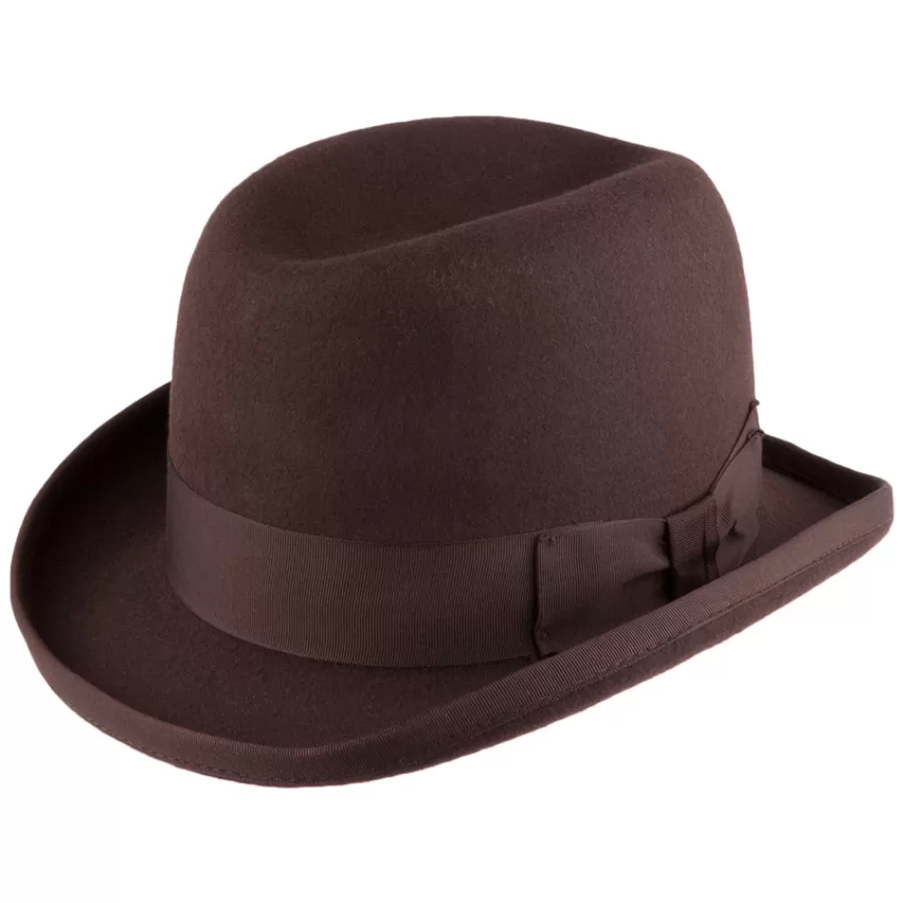Grandes Tailles | Chapeaux Homme^Denton Chapeau Homburg Churchill marron foncé