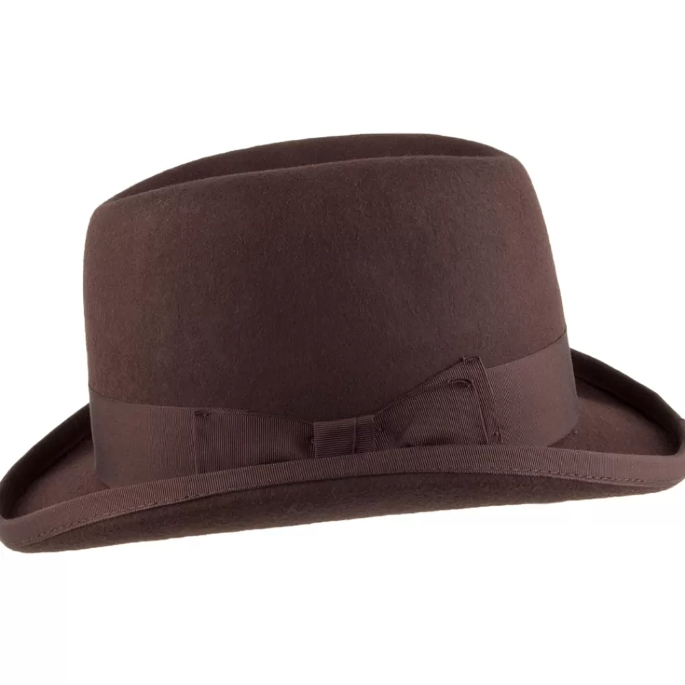 Grandes Tailles | Chapeaux Homme^Denton Chapeau Homburg Churchill marron foncé