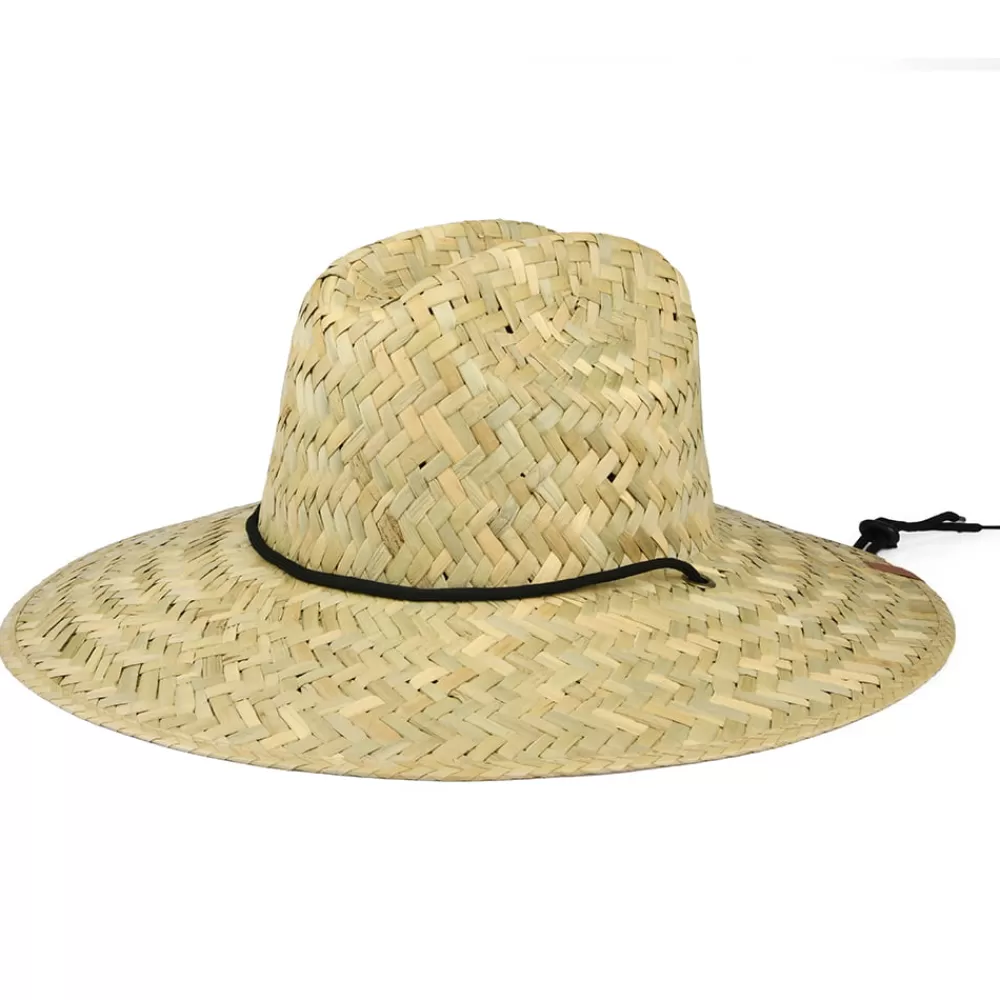 Chapeaux Été | Chapeaux De Paille^Brixton Chapeau Lifeguard en Paille avec Corde Noire Bells II beige sable