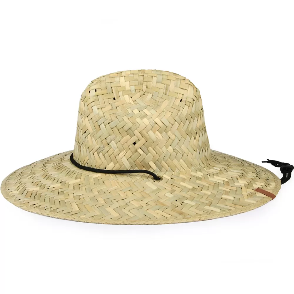 Chapeaux Été | Chapeaux De Paille^Brixton Chapeau Lifeguard en Paille avec Corde Noire Bells II beige sable