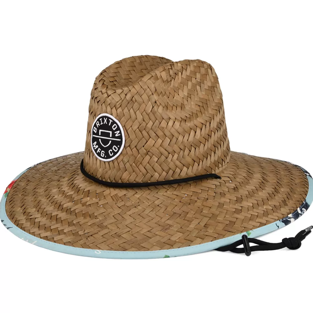 Chapeaux Été | Chapeaux De Paille^Brixton Chapeau Lifeguard en Paille Crest cuivre