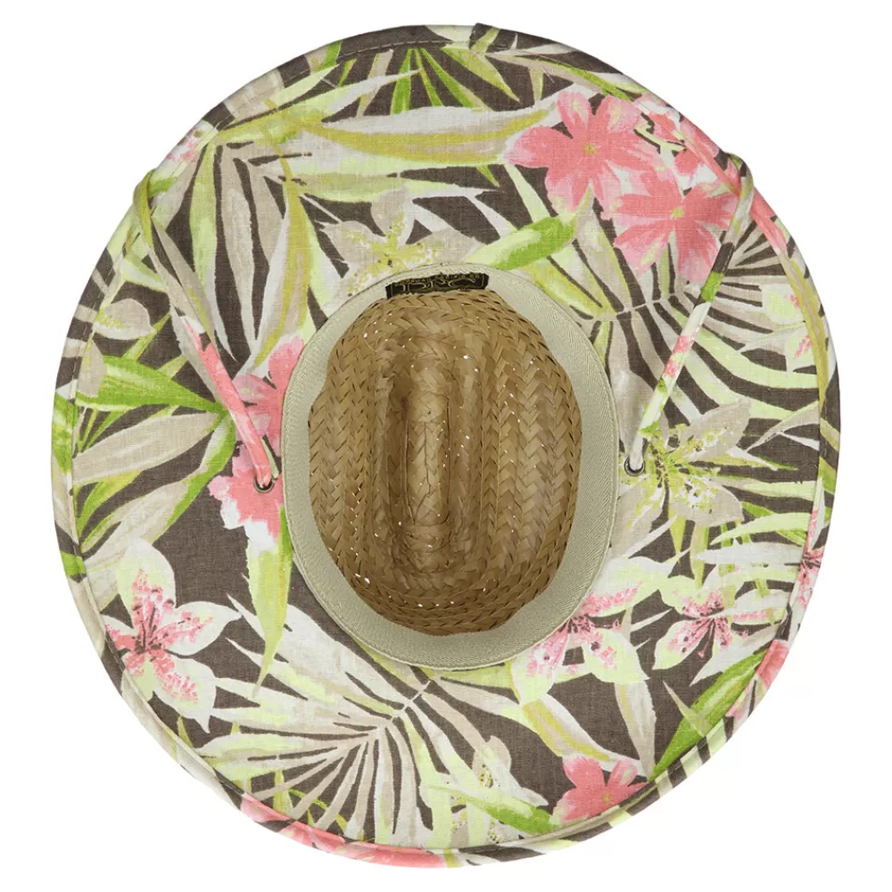 Chapeaux Été | Chapeaux De Paille^Dorfman Pacific Chapeau Lifeguard en Paille de Palmier Montane naturel