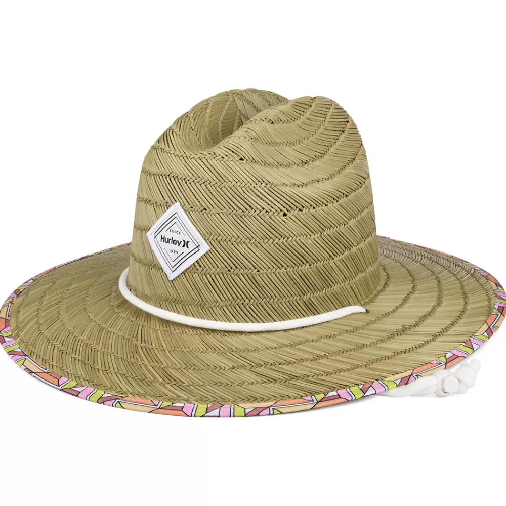 Chapeaux Été | Chapeaux De Paille^Hurley Chapeau Lifeguard Femme en Paille Diamond naturel