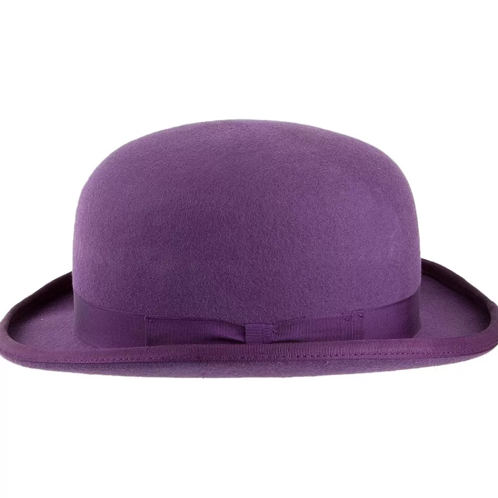 Chapeaux Femme | Chapeaux Homme^Denton Chapeau Melon en Laine Feutrée violet