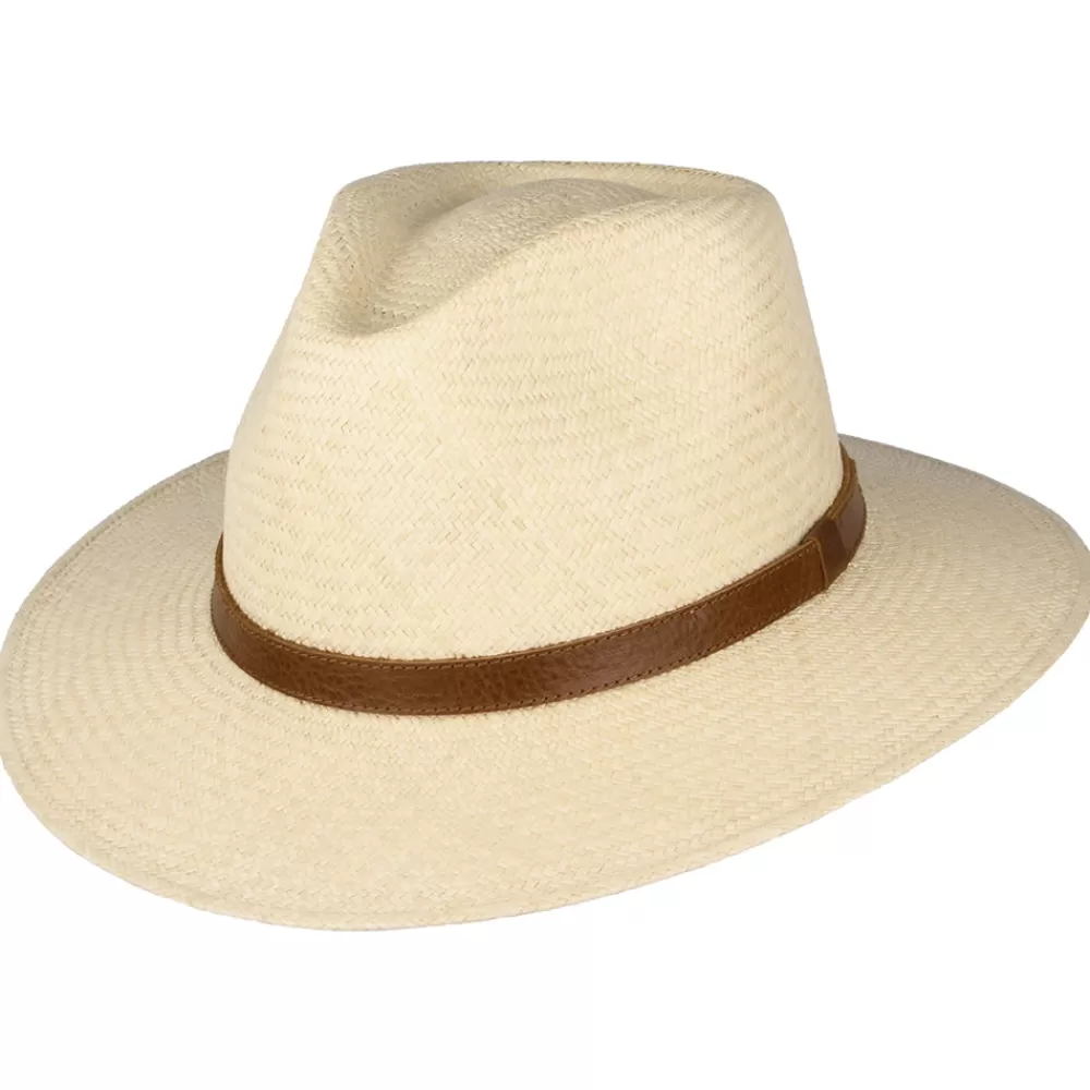 Chapeaux Trilby | Chapeaux Fedora^Failsworth Chapeau Panama Fedora Safari naturel