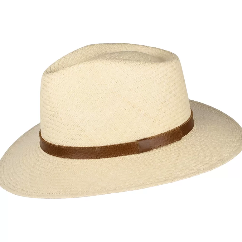 Chapeaux Trilby | Chapeaux Fedora^Failsworth Chapeau Panama Fedora Safari naturel