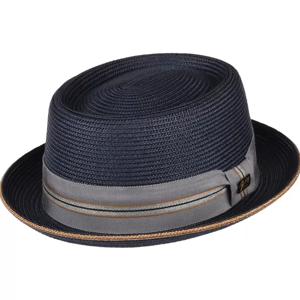 Chapeaux Pork Pie | Chapeaux De Paille^Bailey Chapeau Pork Pie Carver bleu marine