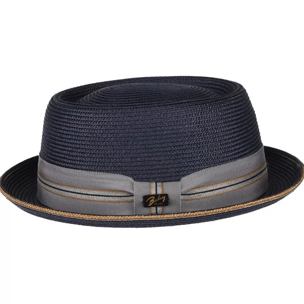 Chapeaux Pork Pie | Chapeaux De Paille^Bailey Chapeau Pork Pie Carver bleu marine
