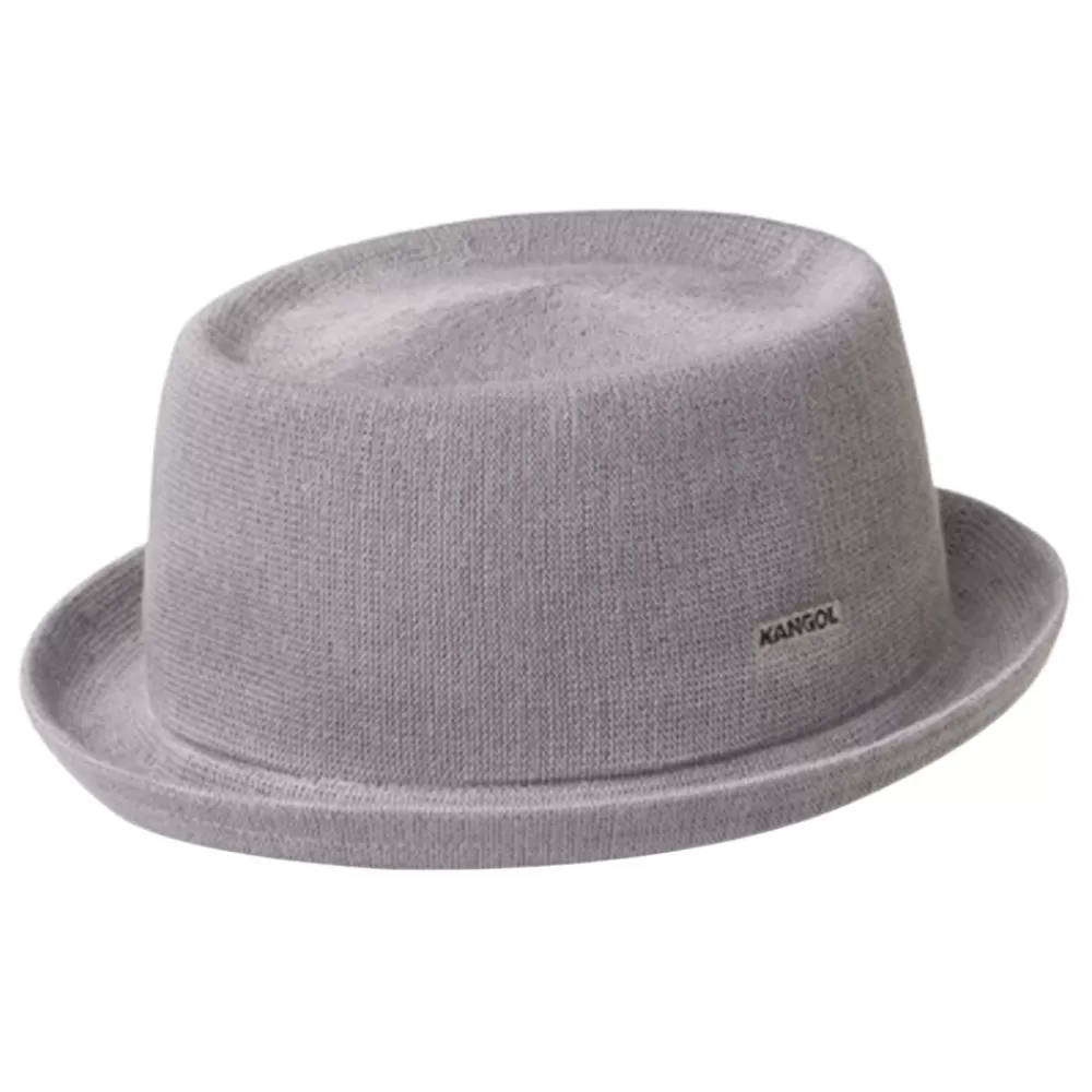Chapeaux Pork Pie | Chapeaux Homme^Kangol Chapeau Pork Pie en Bambou Mowbray gris