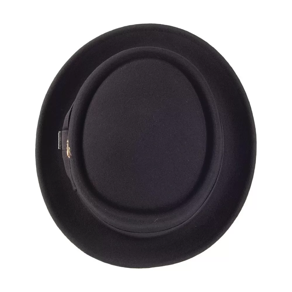Grandes Tailles | Chapeaux Pork Pie^Jaxon & James Chapeau Pork Pie en Laine Déformable noir JAXON & JAMES