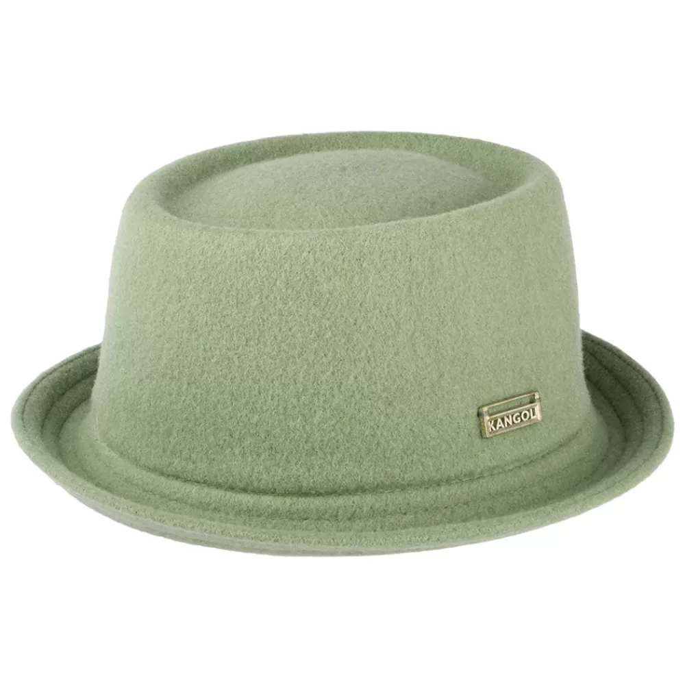 Chapeaux Femme | Chapeaux Pork Pie^Kangol Chapeau Pork Pie en Laine Mowbray sauge