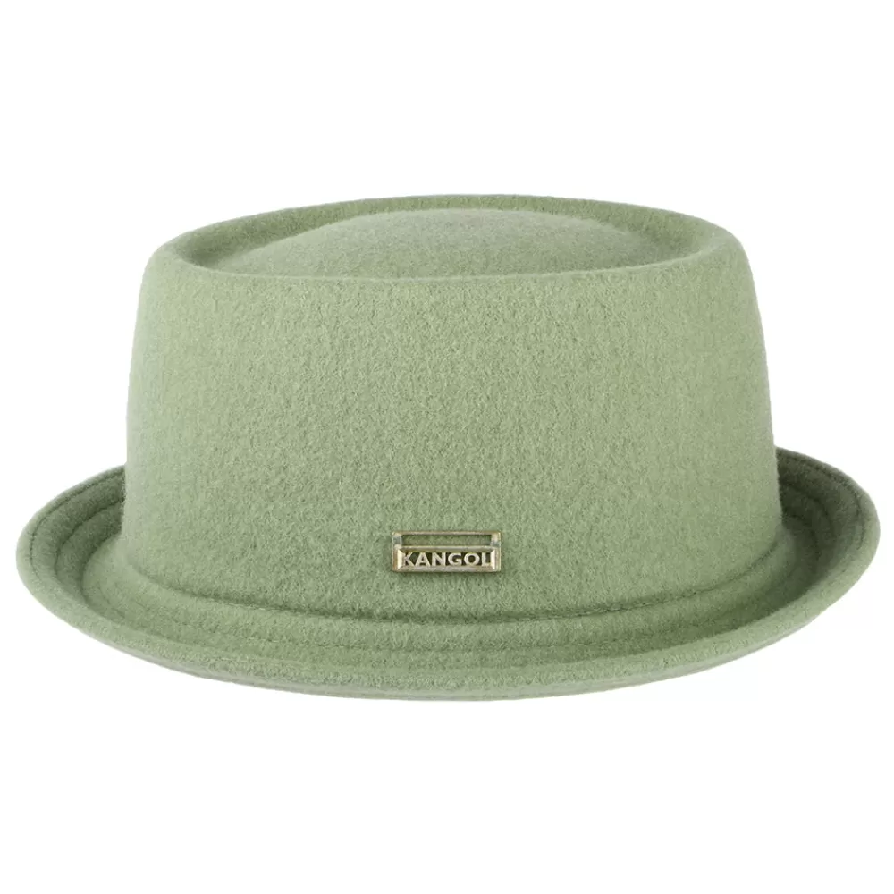 Chapeaux Femme | Chapeaux Pork Pie^Kangol Chapeau Pork Pie en Laine Mowbray sauge