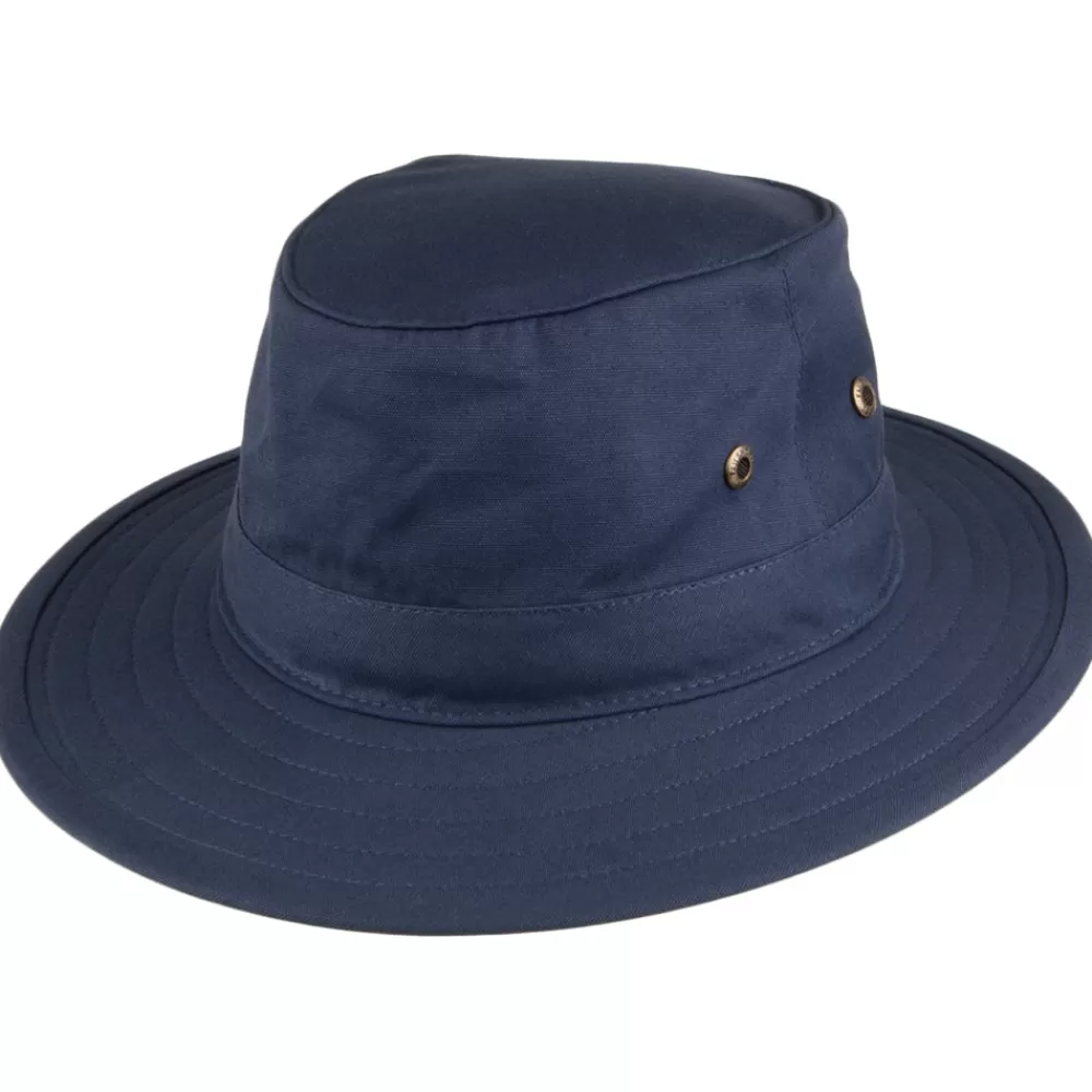 Chapeaux Été | Chapeaux Bob^Failsworth Chapeau Été Déformable Traveller bleu marine