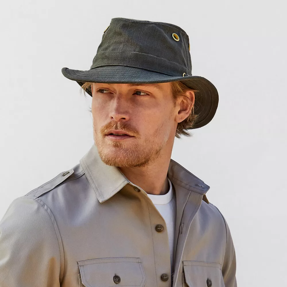 Chapeaux Été | Chapeaux Anti Uv^Tilley Chapeau Été en Chanvre TH5 olive