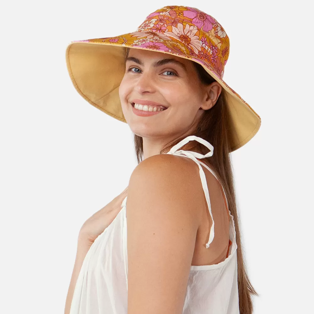 Chapeaux Été | Chapeaux Femme^Barts Chapeau Été en Coton Hamuty orange-rose