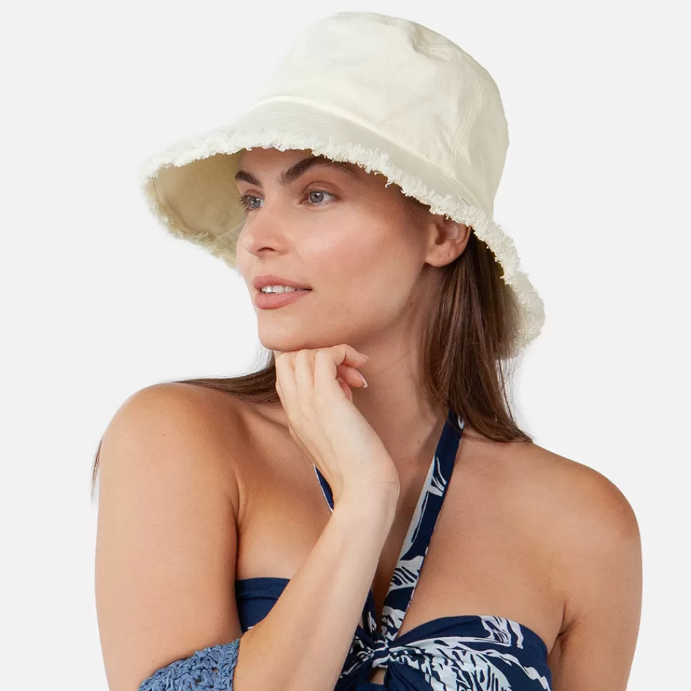 Chapeaux Été | Chapeaux Femme^Barts Chapeau Été en Coton Huahina crème