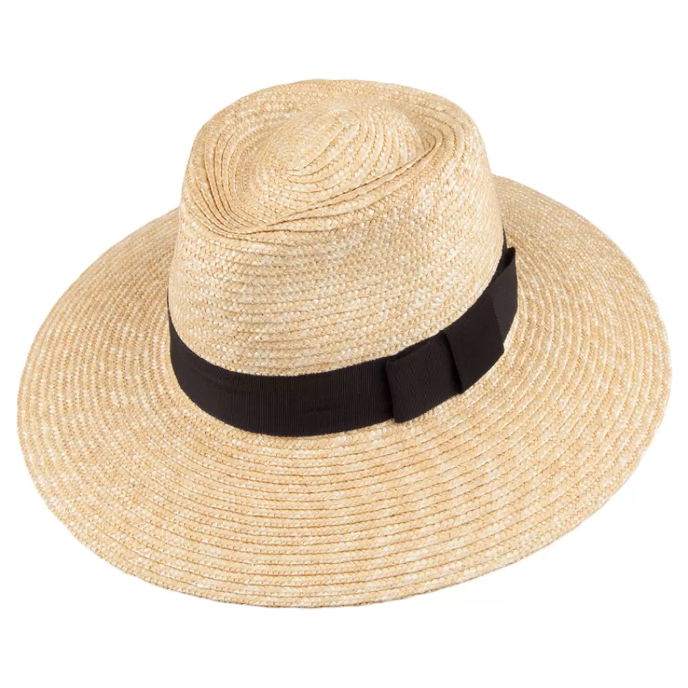 Chapeaux Fedora | Chapeaux Été^Brixton Chapeau Été en Paille Joanna naturel