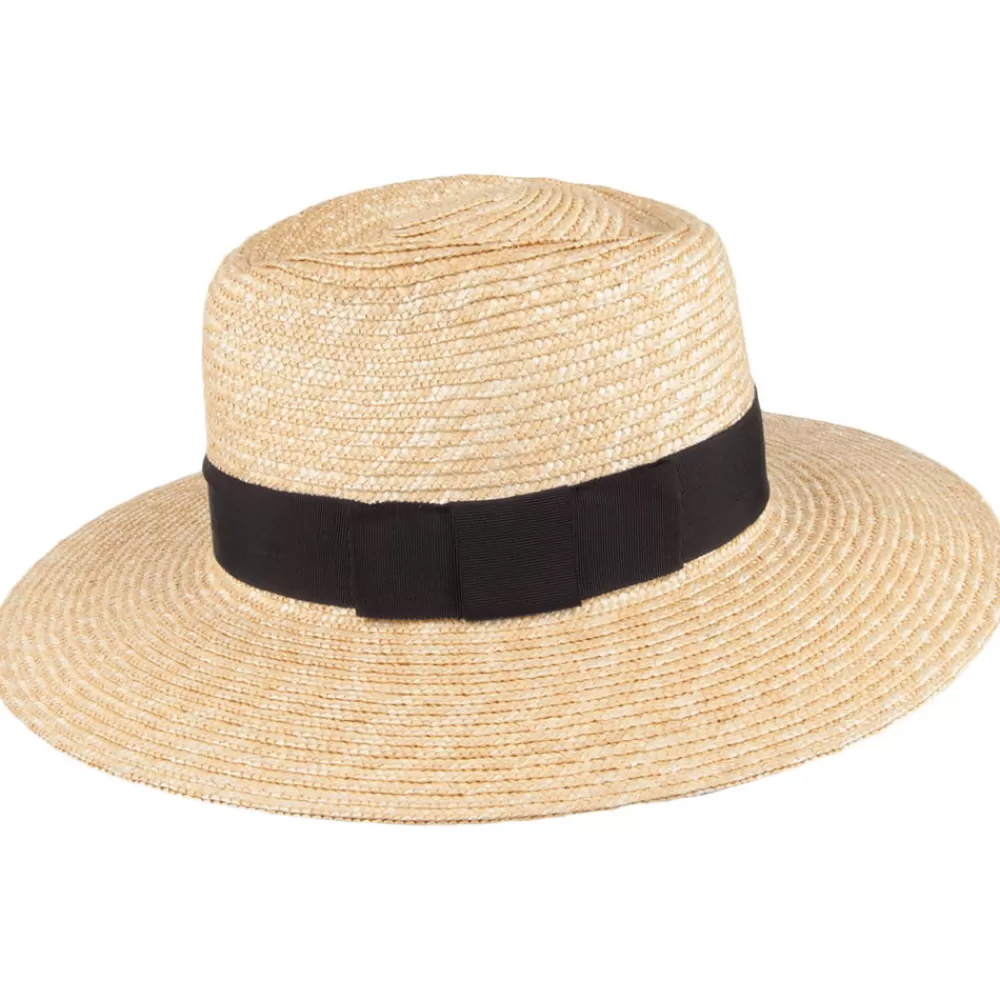 Chapeaux Fedora | Chapeaux Été^Brixton Chapeau Été en Paille Joanna naturel