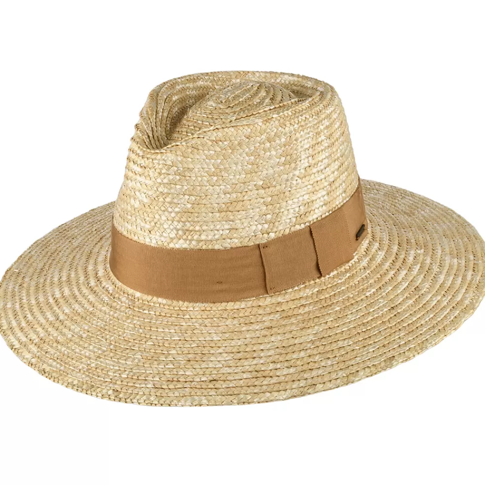 Chapeaux Fedora | Chapeaux Été^Brixton Chapeau Été en Paille Joanna naturel-beige sable