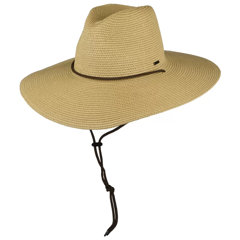 Chapeaux Été | Chapeaux De Paille^Brixton Chapeau Été en Paille Toyo Mitch beige sable