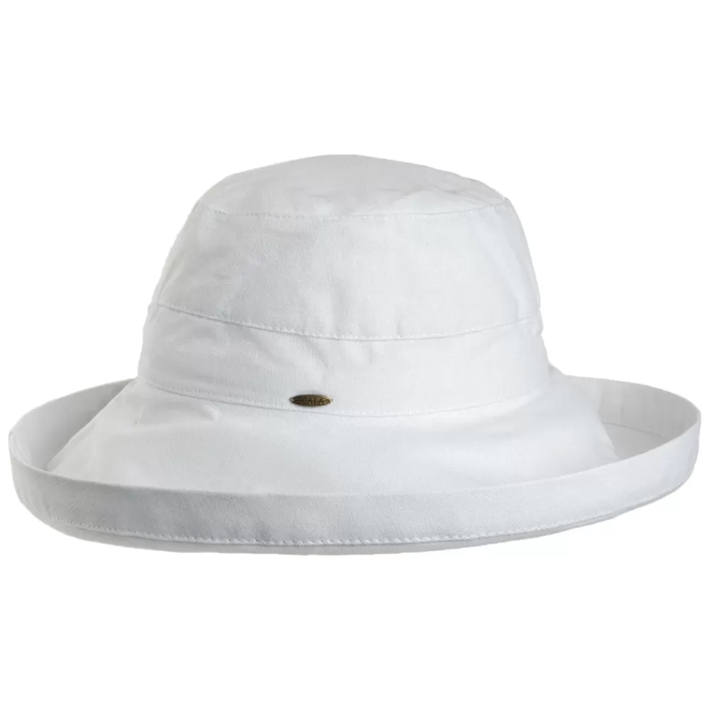Chapeaux Été | Chapeaux Femme^Scala Chapeau Été Pliable Lanikai blanc