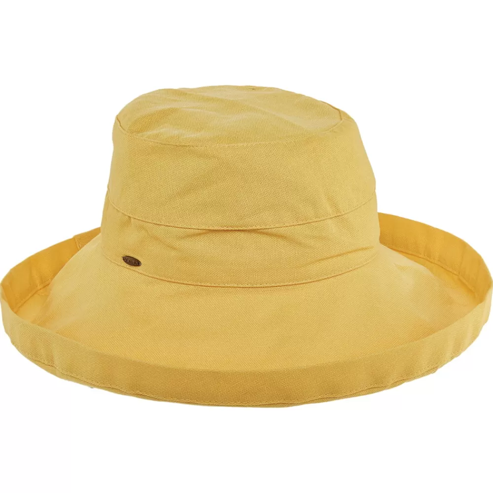Chapeaux Été | Chapeaux Femme^Scala Chapeau Été Pliable Lanikai jaune