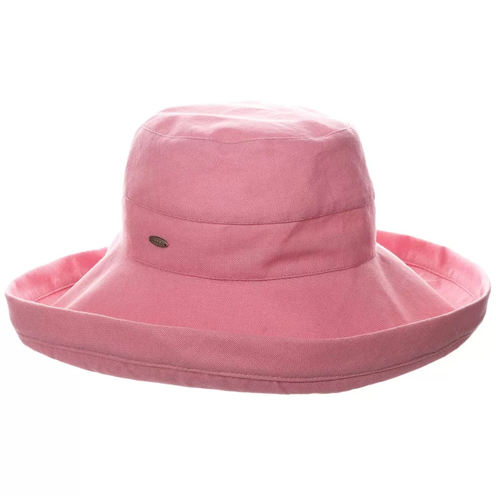 Chapeaux Été | Chapeaux Femme^Scala Chapeau Été Pliable Lanikai pivoine