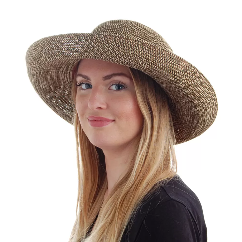 Chapeaux Été | Chapeaux De Paille^sur la tête Chapeau Été Pliable Traveller naturel-noir SUR LA TÊTE